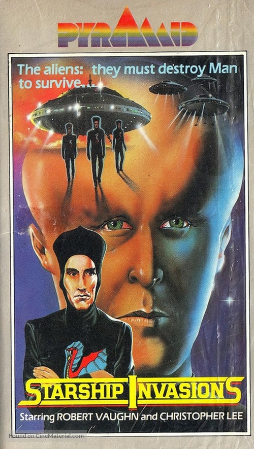 Starship Invasions - British VHS movie cover