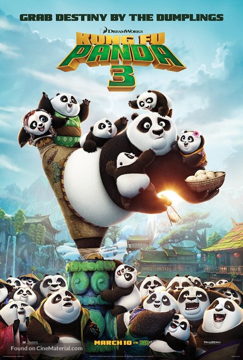 Kung Fu Panda 3 - Thai Movie Poster