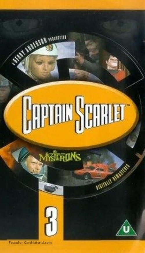 &quot;Captain Scarlet and the Mysterons&quot; - British VHS movie cover