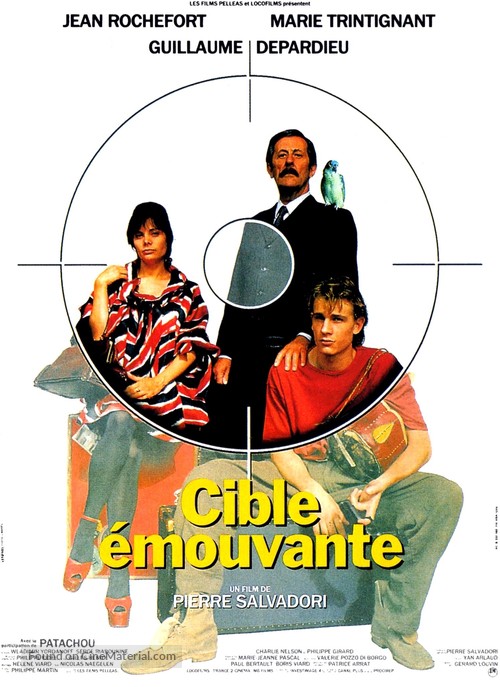 Cible &eacute;mouvante - French Movie Poster