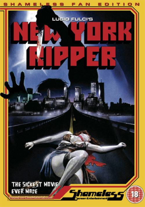 Lo squartatore di New York - British DVD movie cover