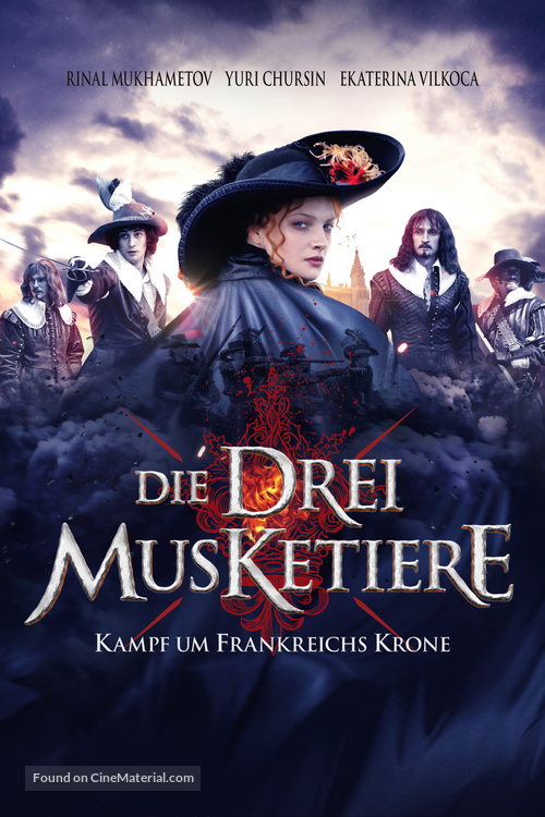 Tri mushketera - German Movie Cover