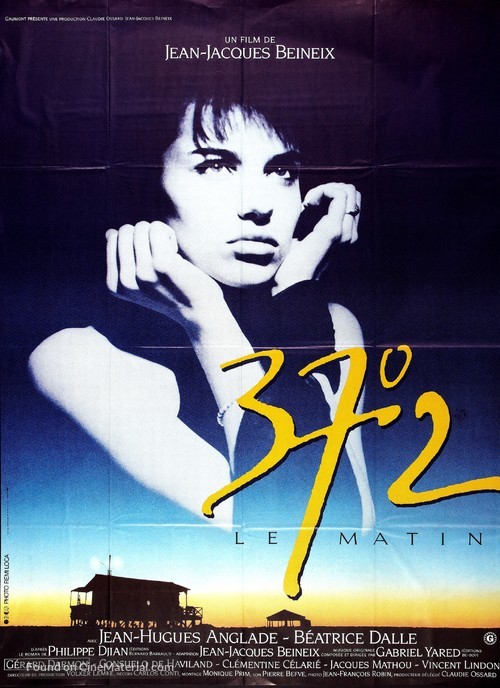 37&deg;2 le matin - French Movie Poster