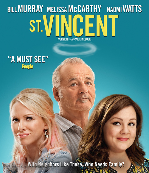 St. Vincent - Canadian Blu-Ray movie cover