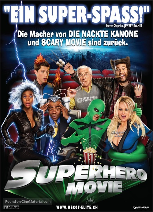 Superhero Movie - Swiss Movie Poster