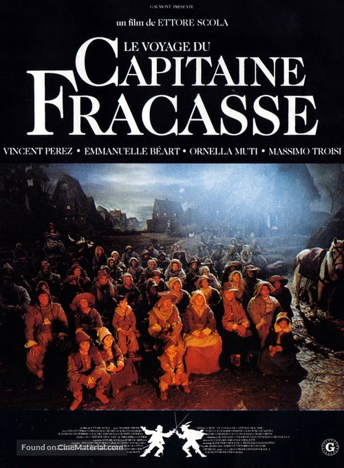 The Voyage of Captain Fracassa - French Movie Poster