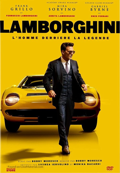 Lamborghini - French DVD movie cover