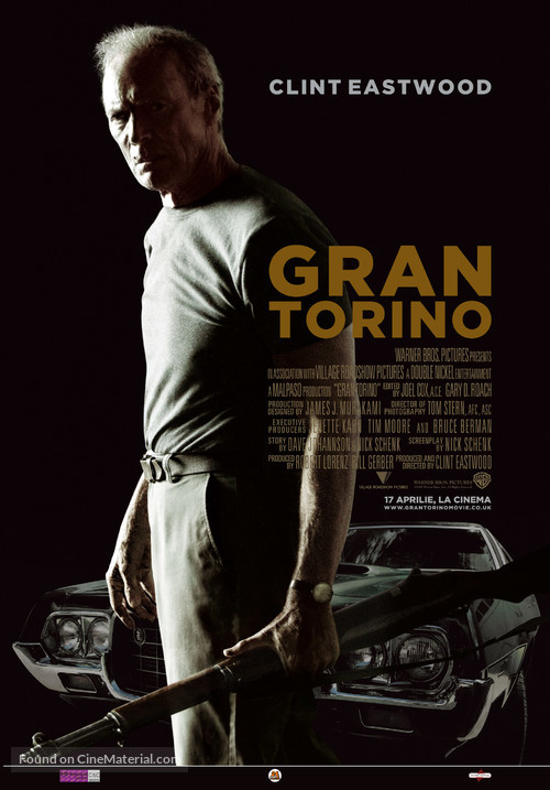 Gran Torino - Romanian Movie Poster