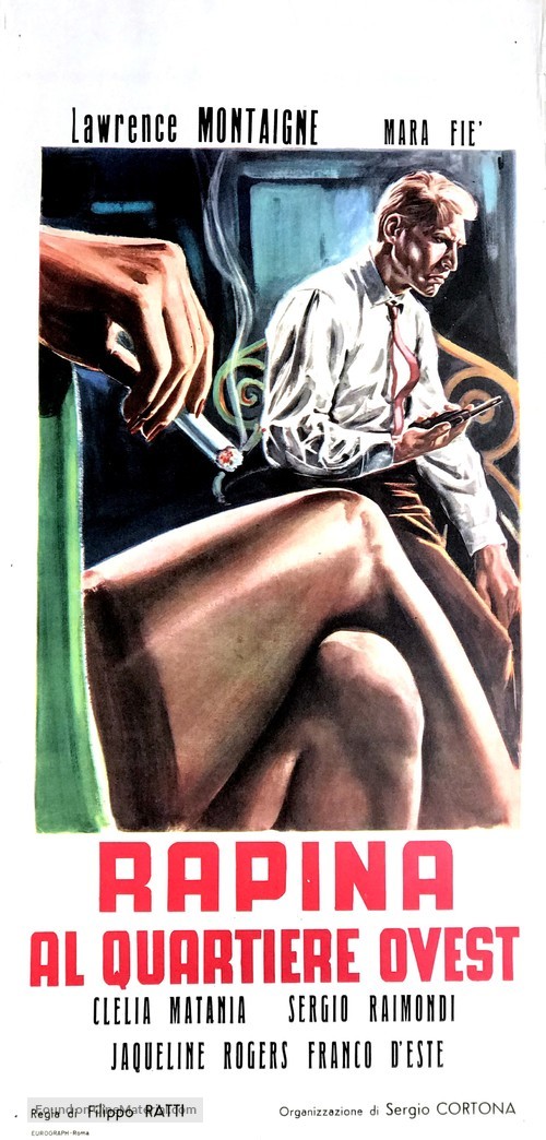 Rapina al quartiere Ovest - Italian Movie Poster