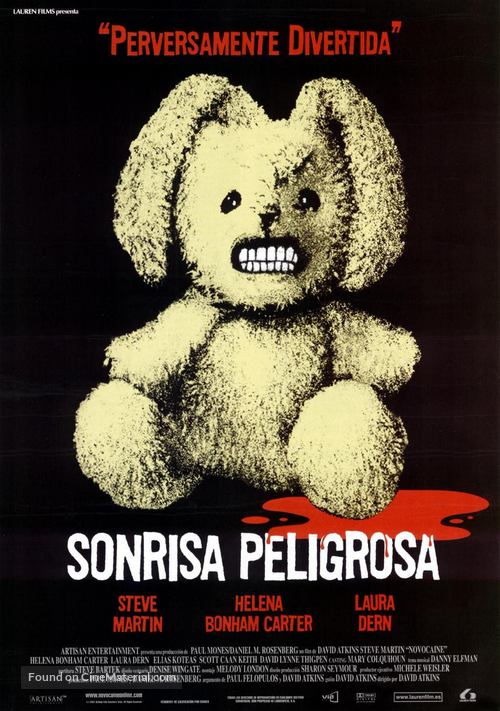 Novocaine - Spanish Movie Poster