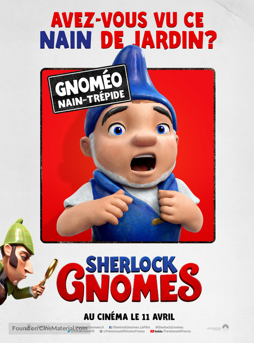 Sherlock Gnomes - French Movie Poster