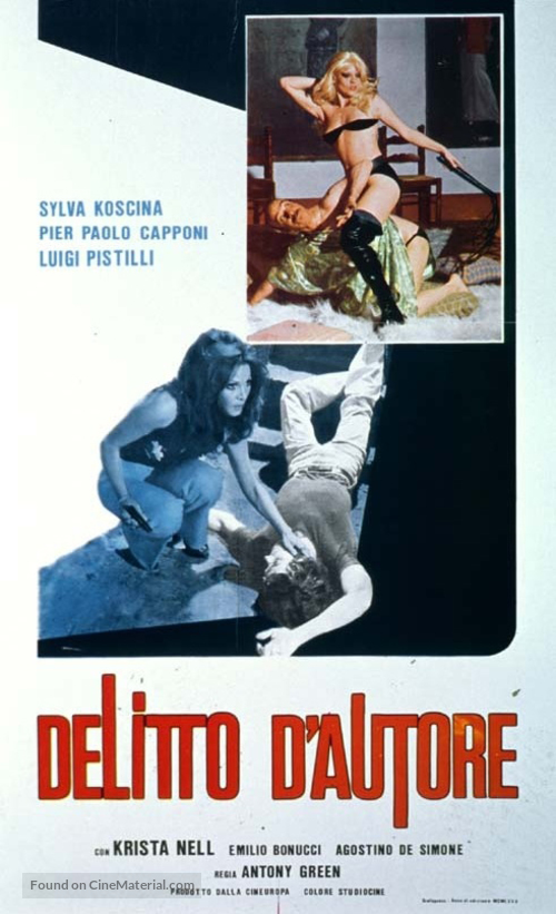 Delitto d&#039;autore - Italian Movie Poster