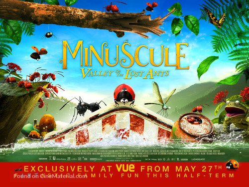 Minuscule - La vall&eacute;e des fourmis perdues - British Movie Poster
