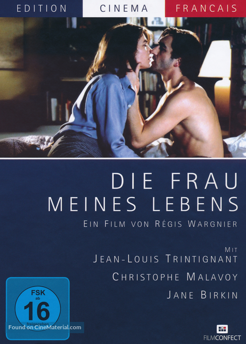 La femme de ma vie - German DVD movie cover