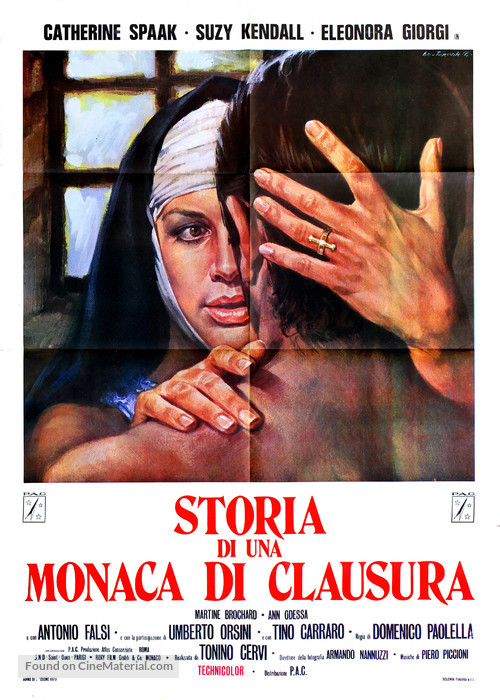 Storia di una monaca di clausura - Italian Movie Poster