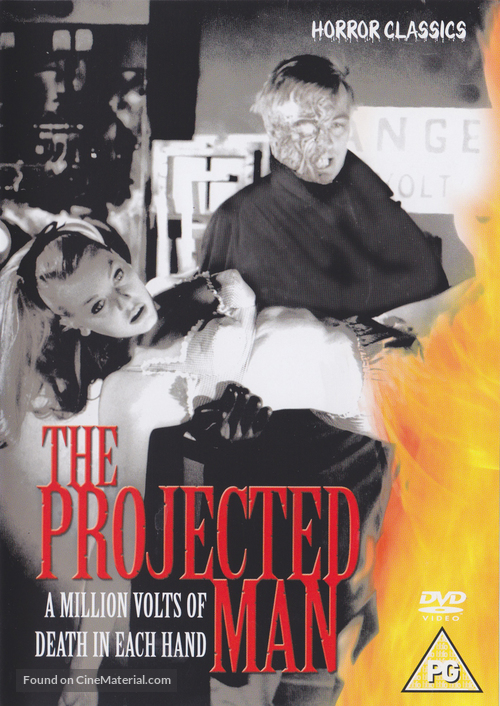 The Projected Man - British DVD movie cover