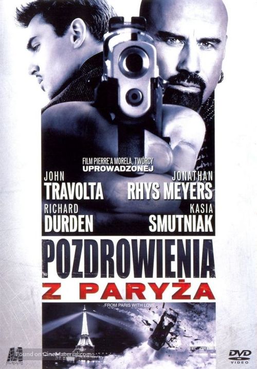From Paris with Love - Polish DVD movie cover