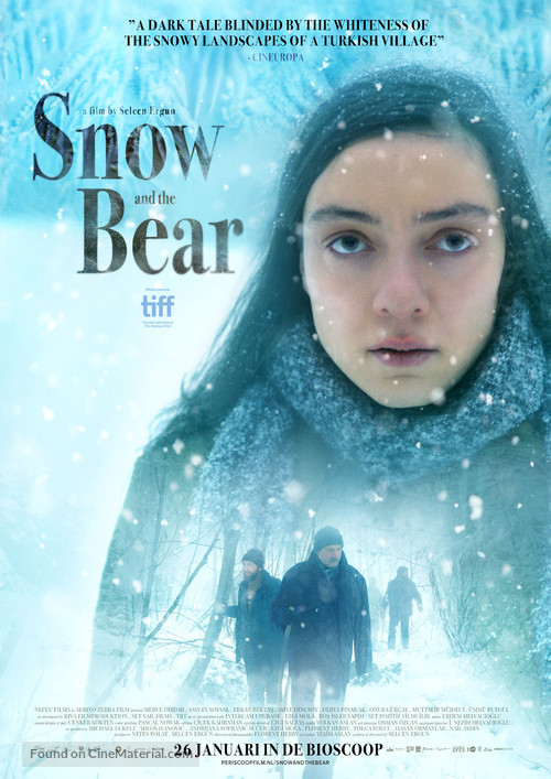 Snow and the Bear - Dutch Movie Poster