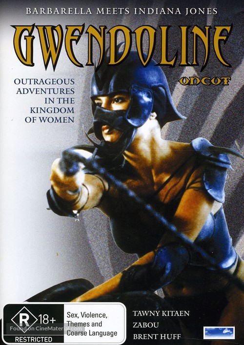 Gwendoline - Australian DVD movie cover