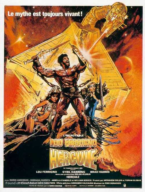 Hercules - French Movie Poster