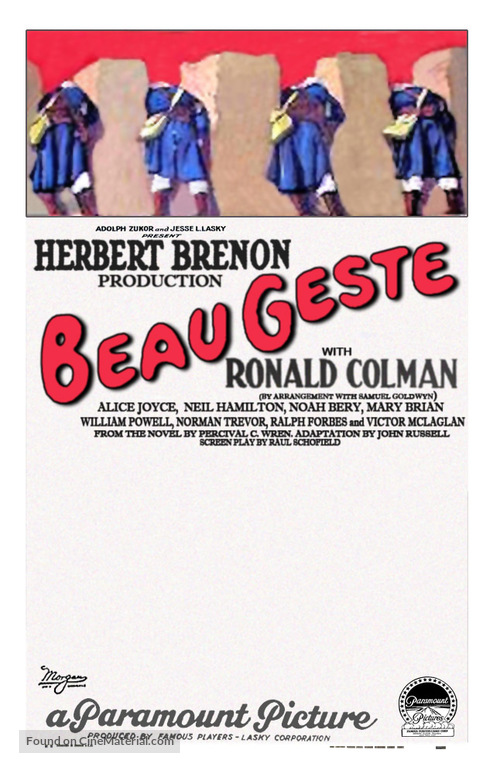 Beau Geste - Movie Poster