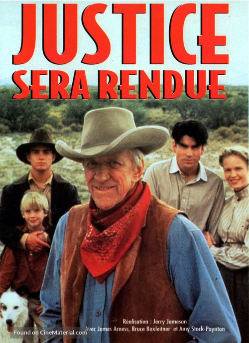 Gunsmoke: One Man&#039;s Justice - French Movie Cover