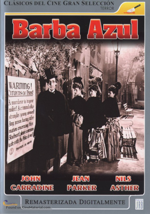 Bluebeard - Spanish DVD movie cover