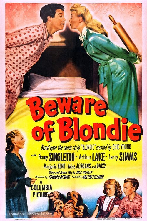 Beware of Blondie - Movie Poster