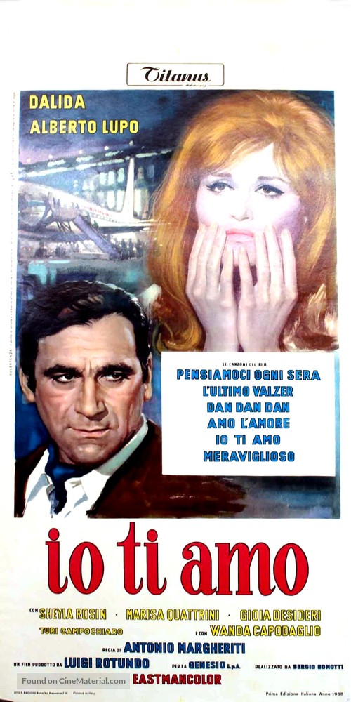 Io ti amo - Italian Movie Poster