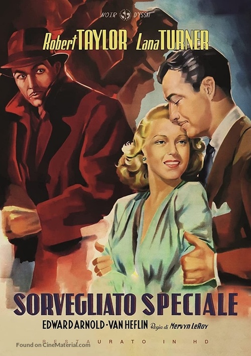 Johnny Eager - Italian DVD movie cover