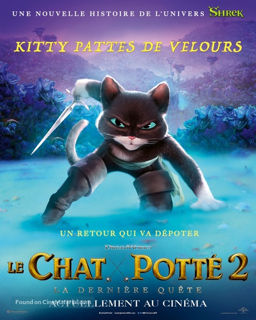 Puss in Boots: The Last Wish - French Movie Poster
