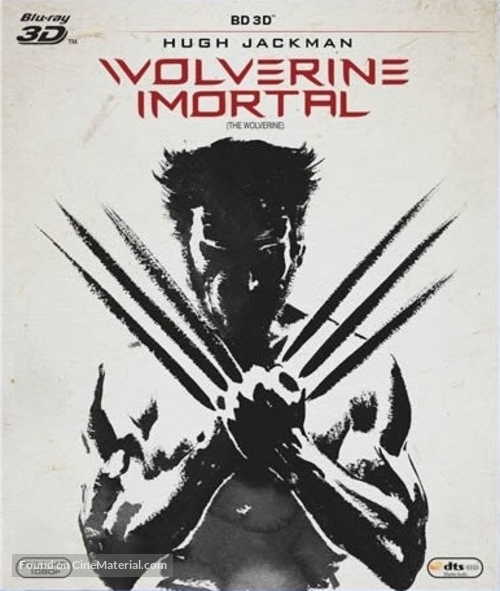 The Wolverine - Brazilian Blu-Ray movie cover