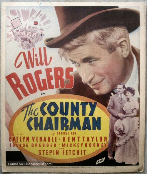 The County Chairman - Movie Poster