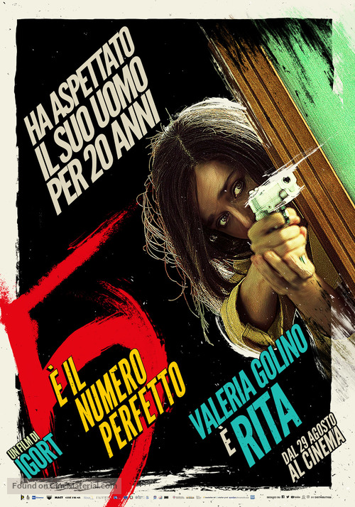 5 &egrave; il numero perfetto - Italian Movie Poster