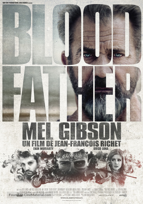 Blood Father - Spanish Movie Poster
