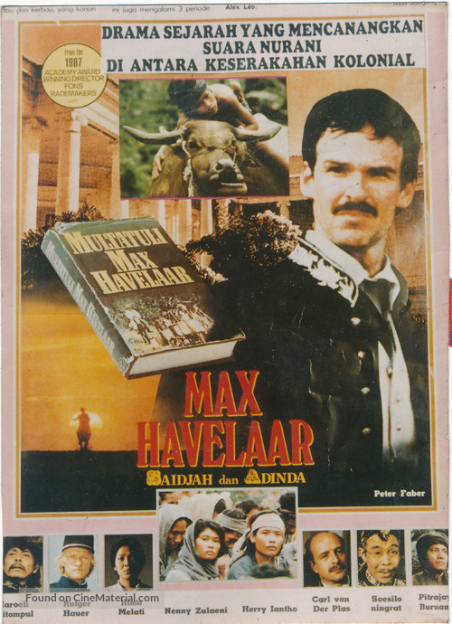 Max Havelaar of de koffieveilingen der Nederlandsche handelsmaatschappij - Indonesian Movie Poster