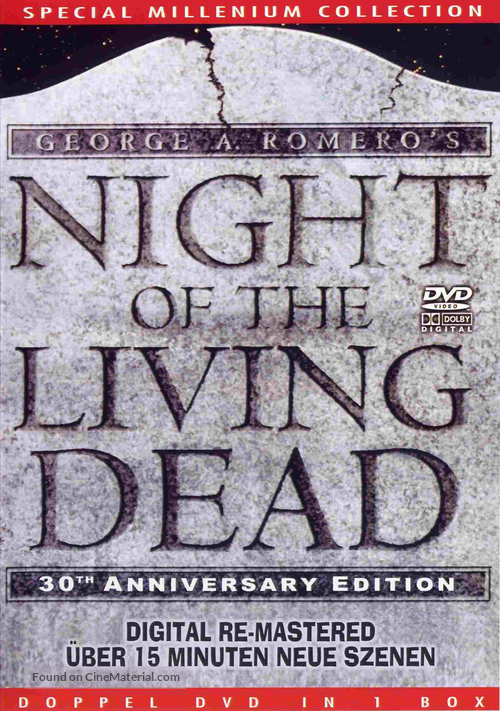 Night of the Living Dead - German Movie Cover