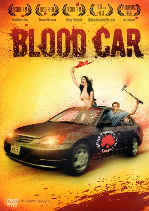 Blood Car - German DVD movie cover