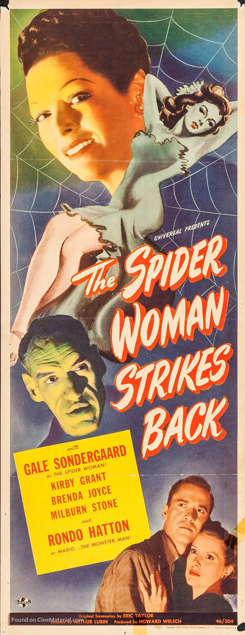 The Spider Woman Strikes Back - Movie Poster