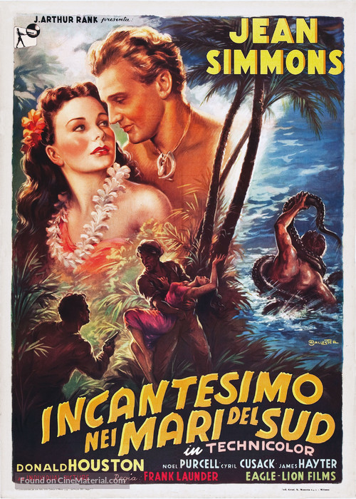 The Blue Lagoon - Italian Movie Poster