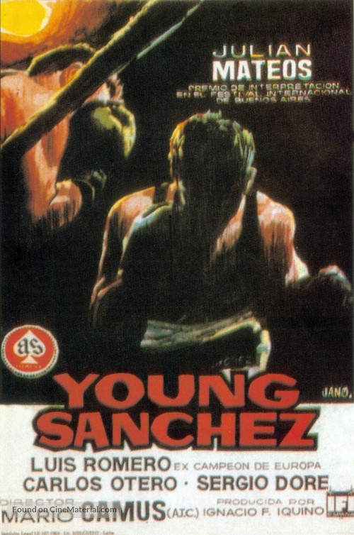 Young S&aacute;nchez - Spanish Movie Poster