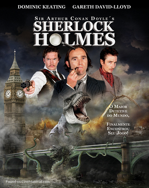 Sherlock Holmes - Brazilian Blu-Ray movie cover