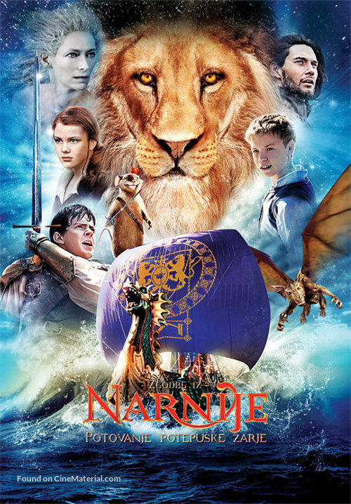 The Chronicles of Narnia: The Voyage of the Dawn Treader - Slovenian Movie Poster