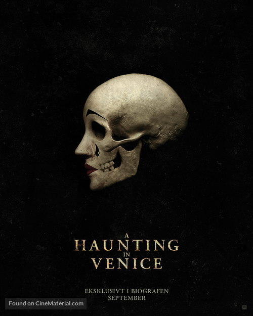 A Haunting in Venice - Danish Movie Poster