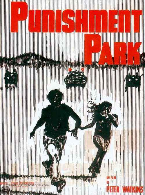 Punishment Park - French Movie Poster