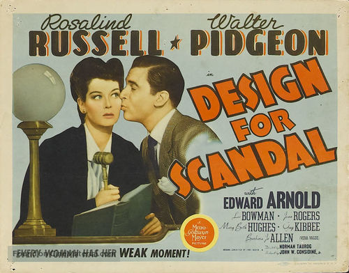 Design for Scandal - Movie Poster