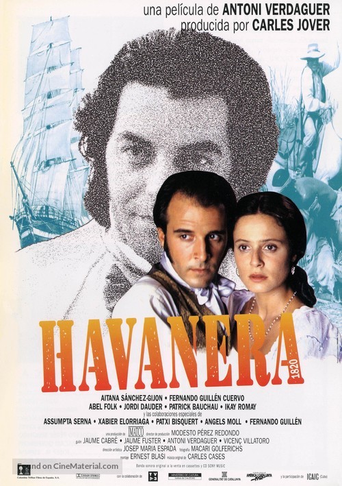 Havanera 1820 - Spanish Movie Poster