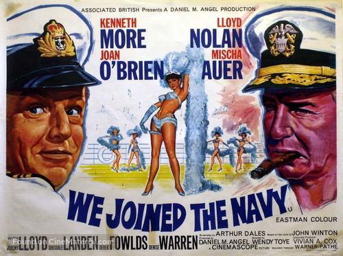 We Joined the Navy - British Movie Poster
