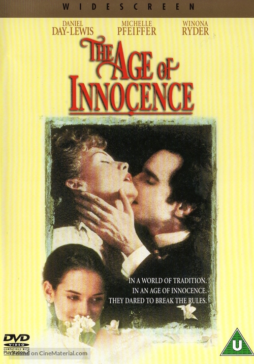 The Age of Innocence - British DVD movie cover