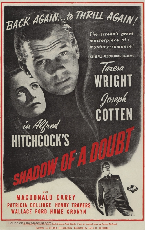 Shadow of a Doubt - Movie Poster
